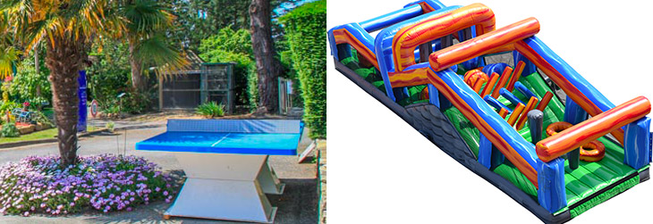 camping ping pong animations en bretagne